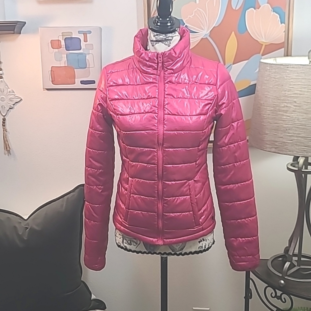Aeropistale pink puffer jacket 💖